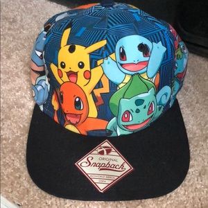 Pokemon Snapback Hat Unisex